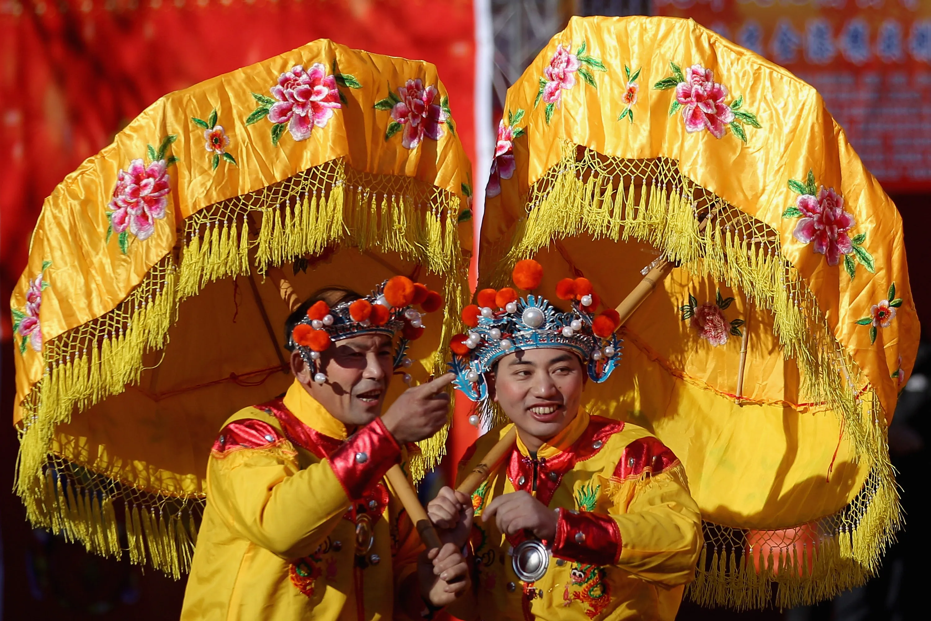 China Celebrates The Year Of The Dragon Spring Festival
