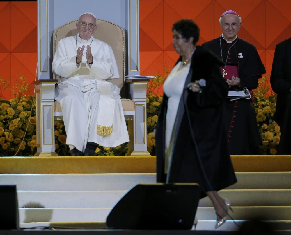 Pope Attends the Festival of Families