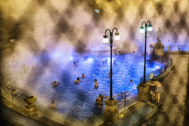 The thermal spas in Budapest (are) one of the favorite activities of Hungarians, especially in winter. We were fortunate to gain special access to shoot in the thermal spa thanks to our tour guide, Gabor. I love the mist, caused by the great difference in temperature between the hot spa water and the atmosphere. It makes the entire spa experience more surreal and mystical. Photo location: Budapest, Hungary. (Photo and caption by Triston Yeo/National Geographic Photo Contest)