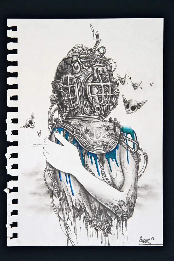 Beautiful Drawings by Pierre Yves Riveau