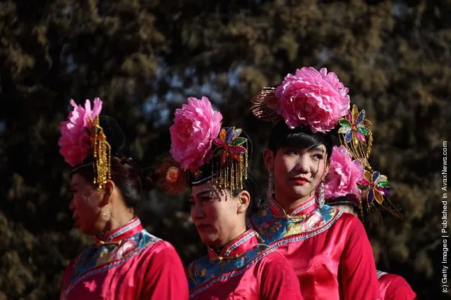 China Celebrates The Year Of The Dragon Spring Festival