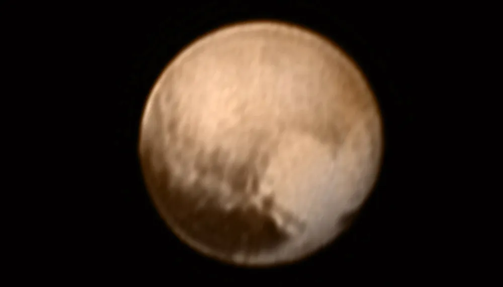 Approaching Pluto