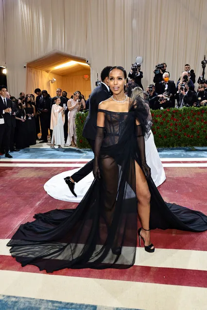 American actress Kerry Washington attends The 2022 Met Gala Celebrating “In America: An Anthology of Fashion” at The Metropolitan Museum of Art on May 02, 2022 in New York City. (Photo by Jamie McCarthy/Getty Images)