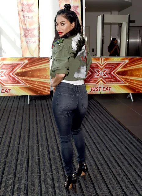 Nicole Scherzinger at “The X Factor” TV Show Auditions, Emirates Stadium, Old Trafford, Manchester, UK on June 25, 2017. (Photo by MCPIX/Rex Features/Shutterstock)