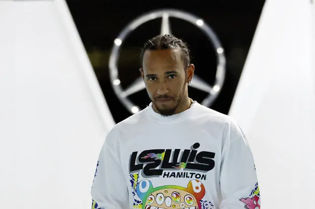 Mercedes' Lewis Hamilton ahead of the Formula One Japanese Grand Prix in Suzuka on October 6, 2022. (Photo by Issei Kato/Reuters)