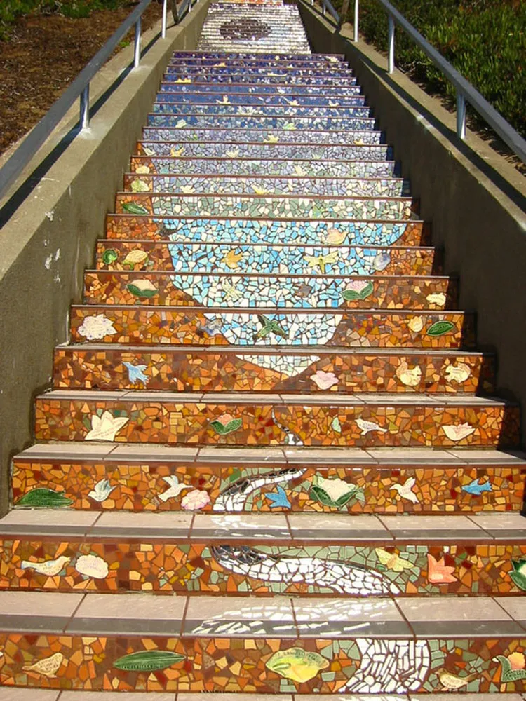 16th Avenue Tiled Step Project