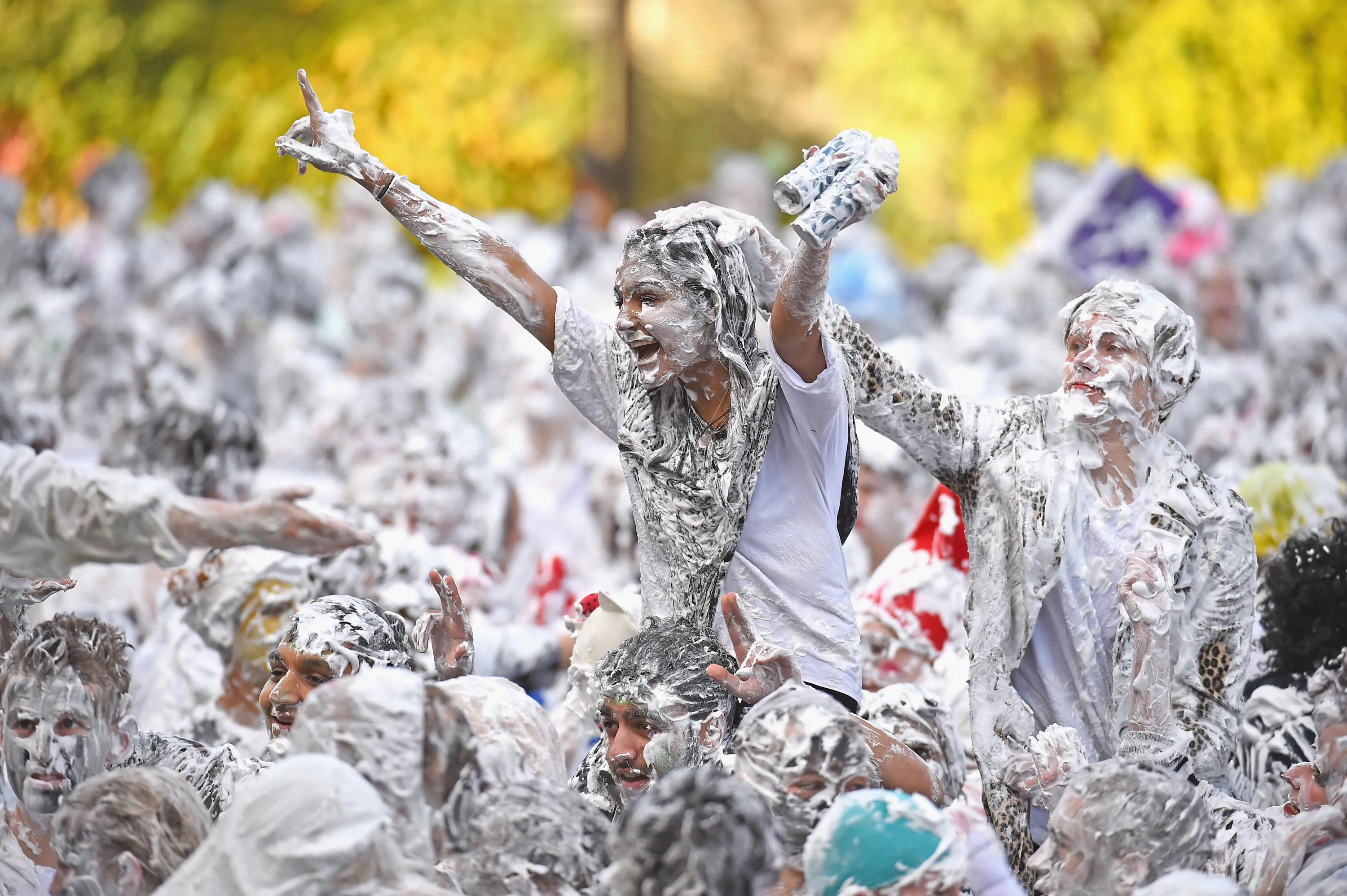 Students Celebrate Raisin Monday at St Andrew's University