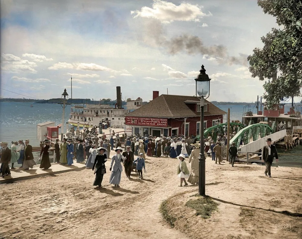 Several Historic Black and White Photos Colorized, Part 2