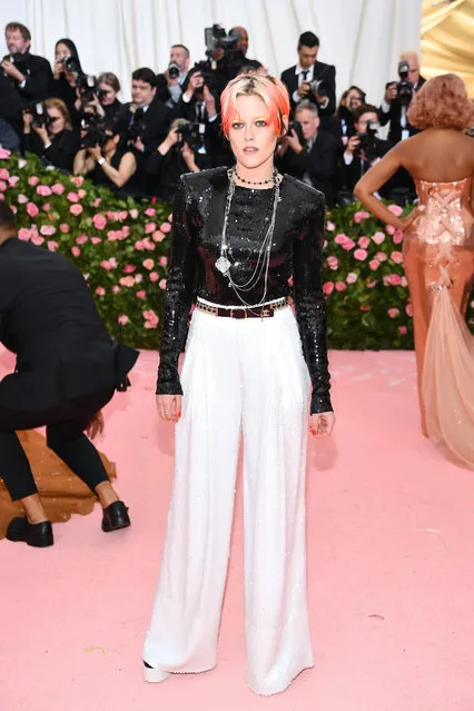 Kristen Stewart attends The 2019 Met Gala Celebrating Camp: Notes on Fashion at Metropolitan Museum of Art on May 06, 2019 in New York City. (Photo by Dimitrios Kambouris/Getty Images for The Met Museum/Vogue)