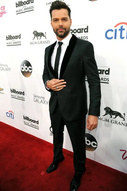 Singer Ricky Martin attends the 2014 Billboard Music Awards at the MGM Grand Garden Arena on May 18, 2014 in Las Vegas, Nevada. (Photo by Kevin Mazur/Billboard Awards 2014/WireImage)