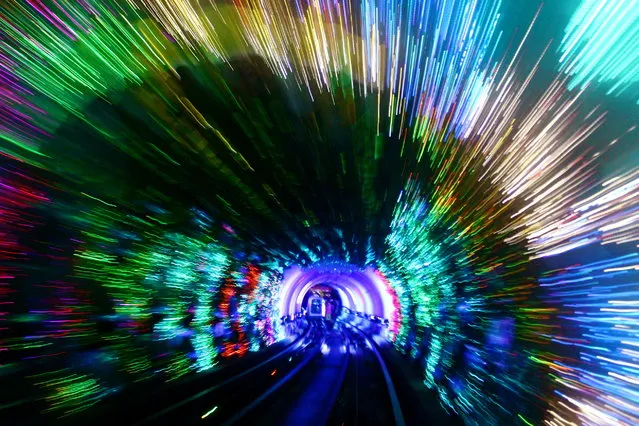 The Bund Sightseeing Tunnel In Shanghai