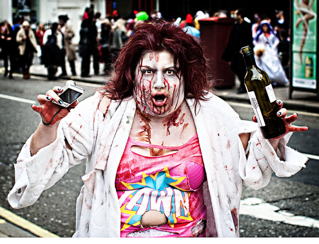 World Zombie Day 2013: London zombie walk. (Photo by Paul Barber)