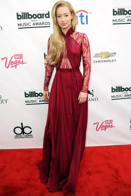Rapper Iggy Azalea attends the 2014 Billboard Music Awards at the MGM Grand Garden Arena on May 18, 2014 in Las Vegas, Nevada. (Photo by Kevin Mazur/Billboard Awards 2014/WireImage)