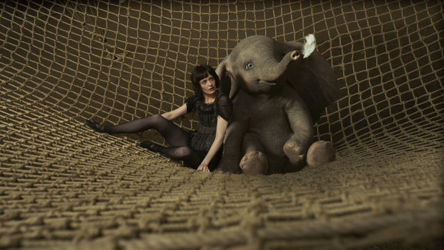 This image released by Disney shows Eva Green in a scene from “Dumbo”. (Photo by Disney via AP Photo)