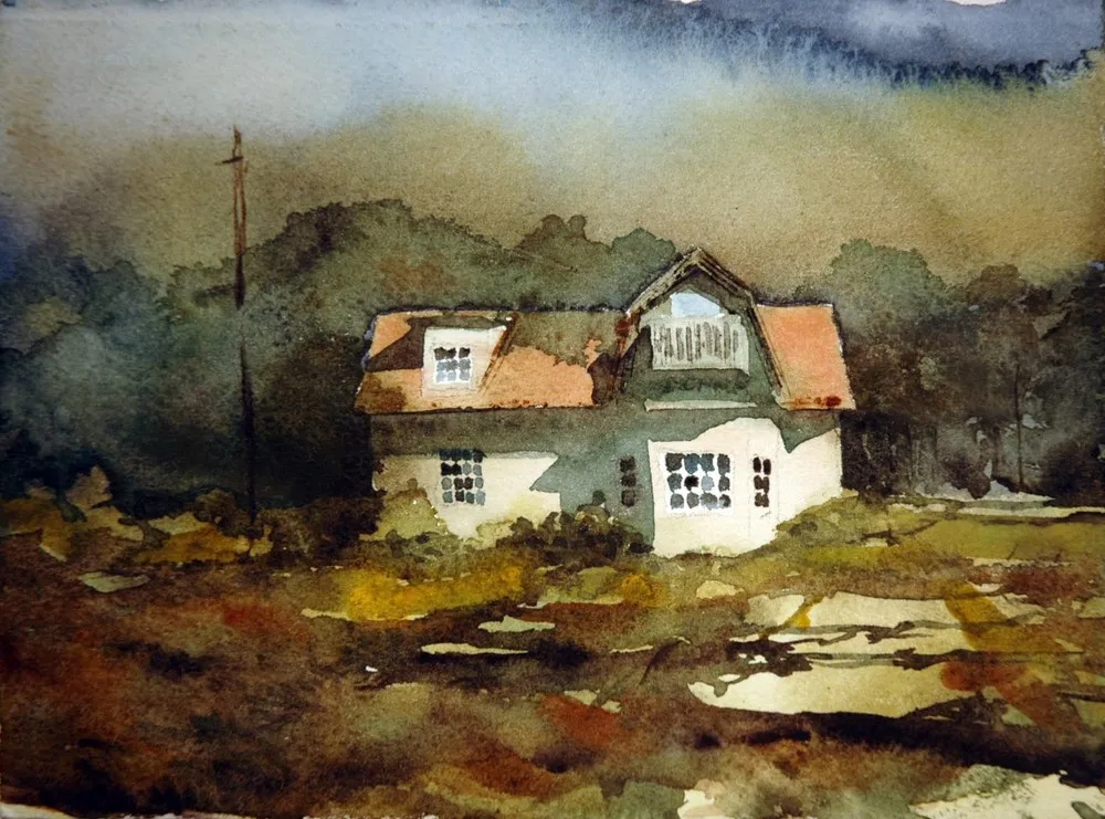 Watercolor Painting by Bjorn Bernstrom