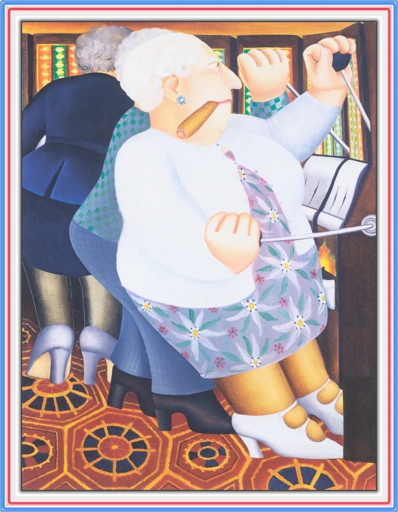 Artworks by Beryl Cook