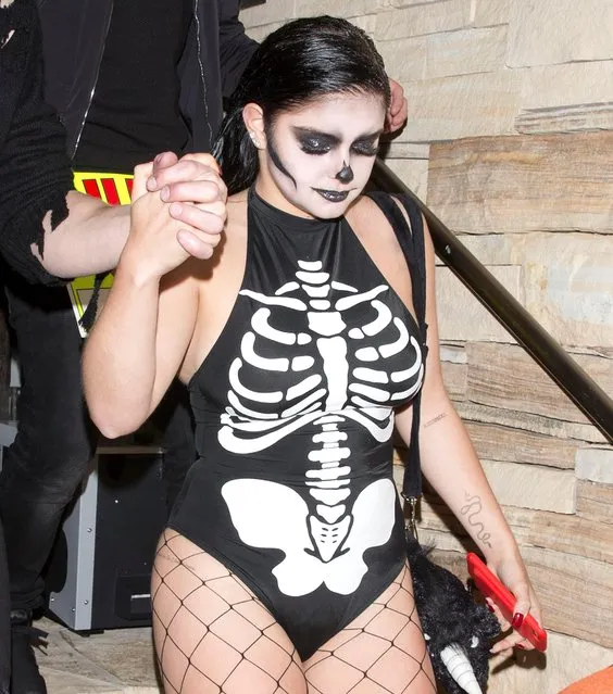 Actress Ariel Winter attends Just Jared's 6th Annual Halloween Party on October 27, 2017 in Beverly Hills, California. (Photo by The Mega Agency)