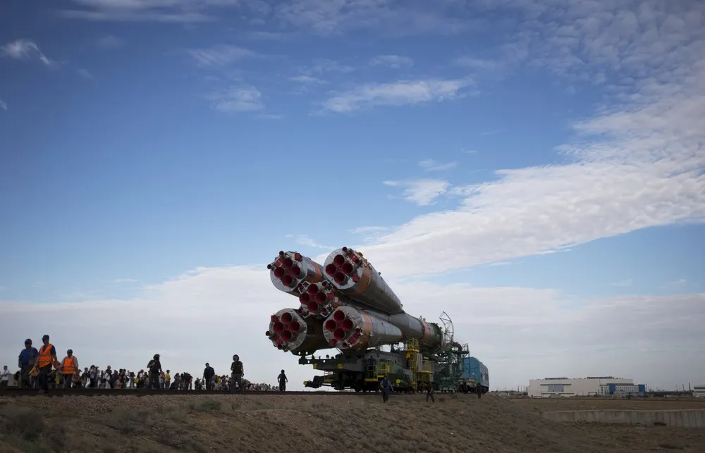 Soyuz TMA-17M is Preparing to Launch