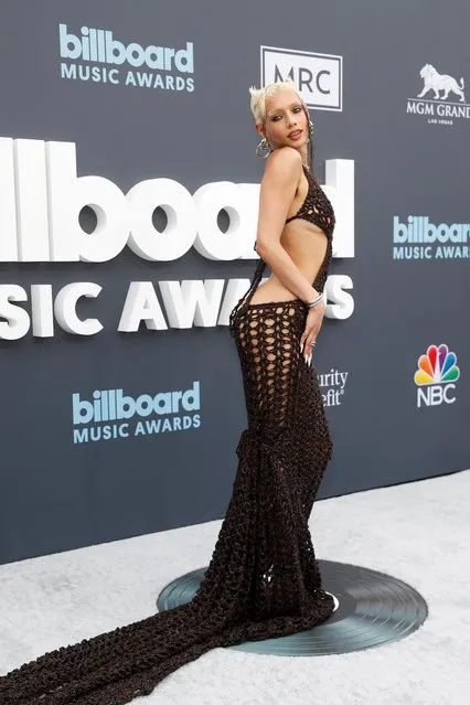 Model Jazelle arrives to attend the 2022 Billboard Music Awards at MGM Grand Garden Arena in Las Vegas, Nevada, U.S. May 15, 2022. (Photo by Steve Marcus/Reuters)