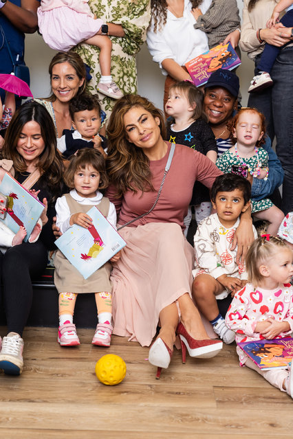 Actress Eva Mendes attends an event for her new children's book “Desi, Mami, And The Never-Ending Worries” at Union Square Play on September 18, 2024 in New York City. (Photo by Gotham/Getty Images for ABA)