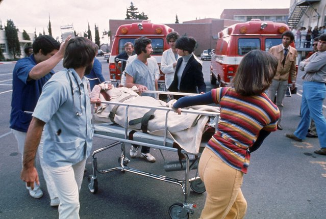 Survivor of air disaster during which a KLM and a Pan Am collided on the runway of Tenerife airport on April 1, 1977. (Photo by Julian Wasser/The LIFE Images Collection/Getty Images)