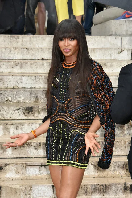 Naomi Campbell attends the Atelier Versace Haute Couture Fall/Winter 2016-2017 show as part of Paris Fashion Week on July 3, 2016 in Paris, France. (Photo by Foc Kan/WireImage)