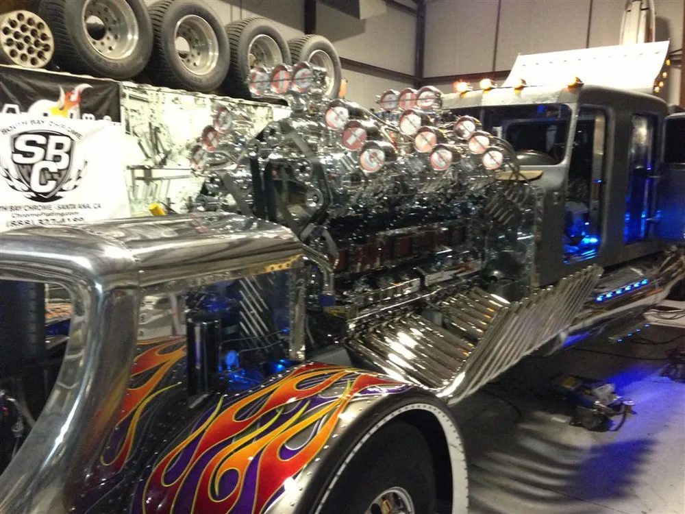 Supercharged 24 Cylinder Engine