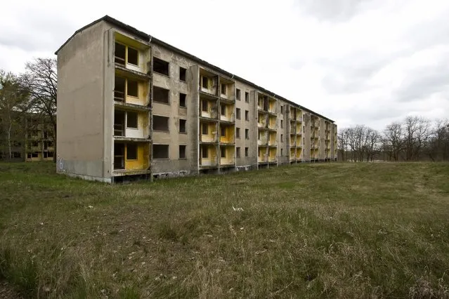 Deserted houses for the athletes in the former Olympic Village for the 1936 Berlin Olympic Games. (Photo by Martin Sachse/Getty Images)
