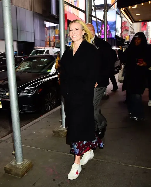 American comedian Chelsea Handler is seen in midtown  on February 06, 2023 in New York City. (Photo by Raymond Hall/GC Images)