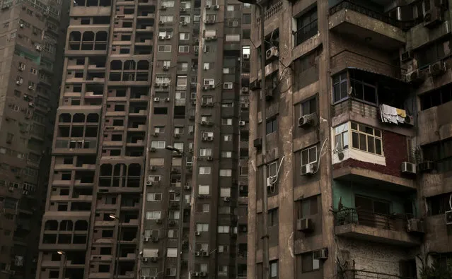 This October 23, 2018 photo shows residential buildings in Cairo, Egypt. (Photo by Nariman El-Mofty/AP Photo)