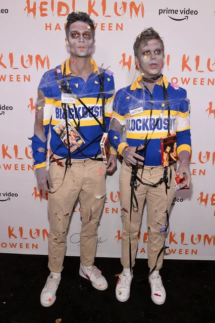 Antoni Porowski and Kevin Harrington attend Heidi Klum's 20th Annual Halloween Party presented by Amazon Prime Video and SVEDKA Vodka at Cathédrale New York on October 31, 2019 in New York City. (Photo by Noam Galai/Getty Images for Heidi Klum)