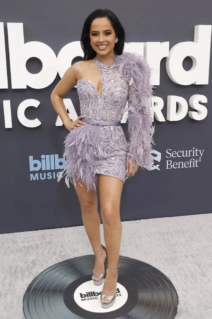 American singer Becky G attends the 2022 Billboard Music Awards at MGM Grand Garden Arena on May 15, 2022 in Las Vegas, Nevada. (Photo by Frazer Harrison/Getty Images)