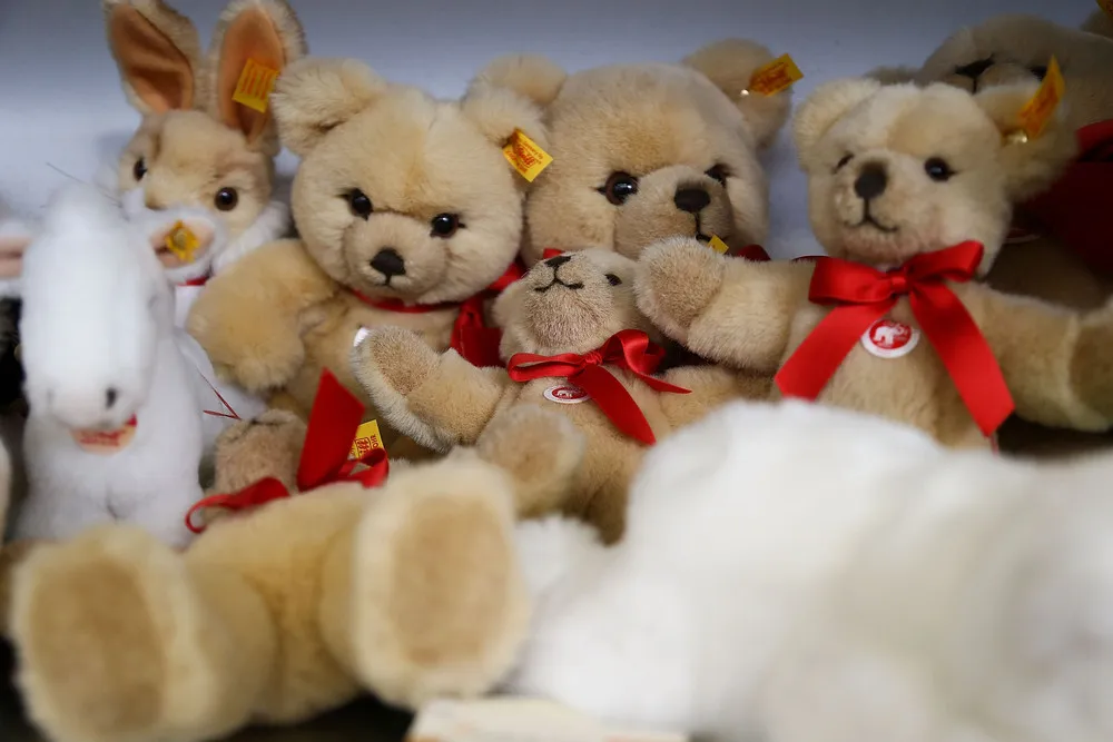 Traditional Teddy Bears Prepared Ahead of Festive Season