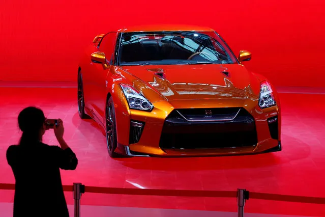 A 2017 GT-R super car by Nissan is shown at China (Guangzhou) International Automobile Exhibition in Guangzhou, China November 18, 2016. (Photo by Bobby Yip/Reuters)