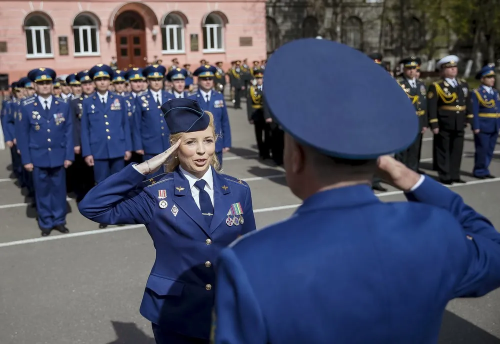A Graduation Ceremony at the National University of Defence of Ukraine