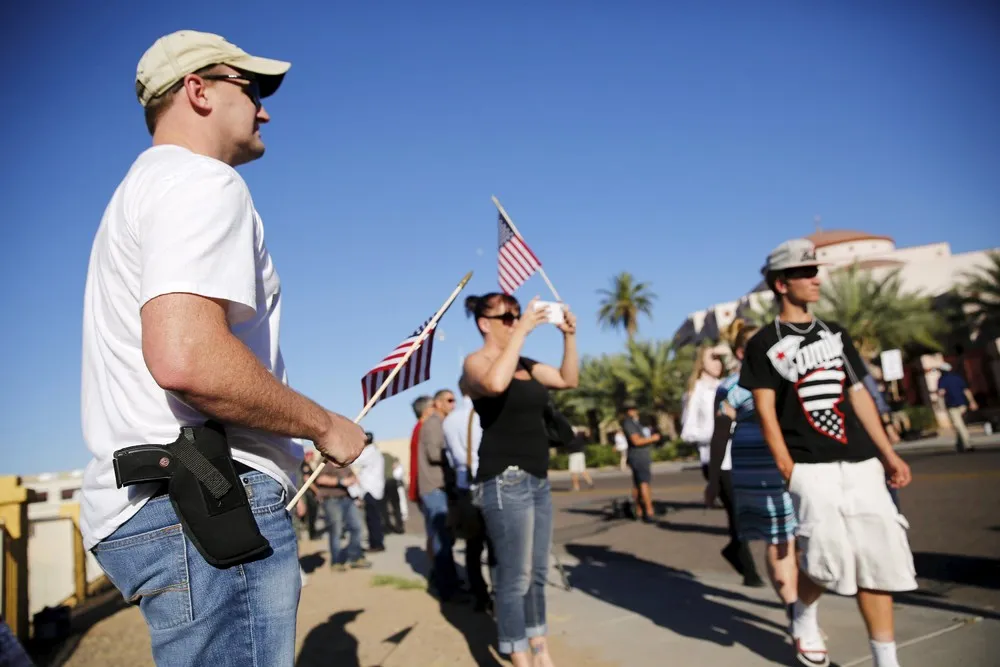 Freedom of Speech Rally Round II in Phoenix, Arizona