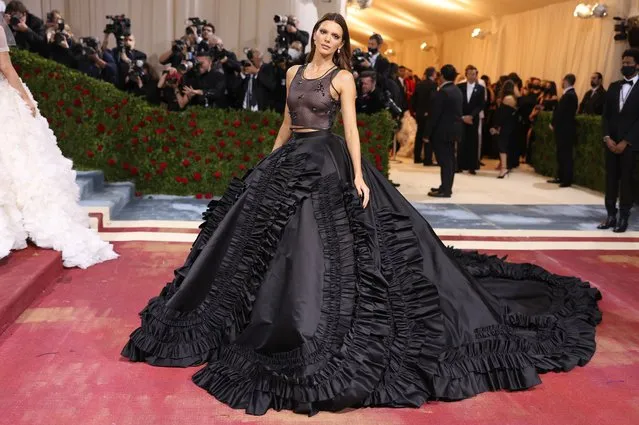 Kendall Jenner attends The 2022 Met Gala Celebrating “In America: An Anthology of Fashion” at The Metropolitan Museum of Art on May 02, 2022 in New York City. (Photo by John Shearer/Getty Images)
