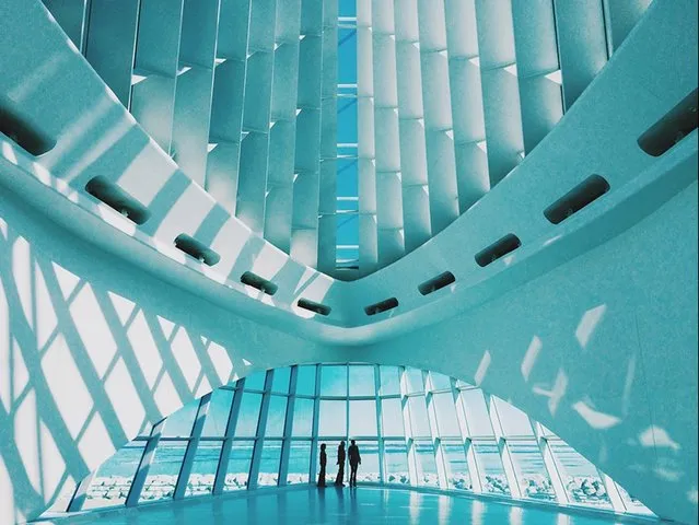 Yilang Peng of Madison won first place in the architecture category in the 2014 iPhone Photography Awards. (Photo by Yilang Peng)