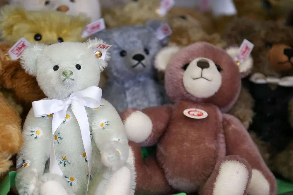 Traditional Teddy Bears Prepared Ahead of Festive Season