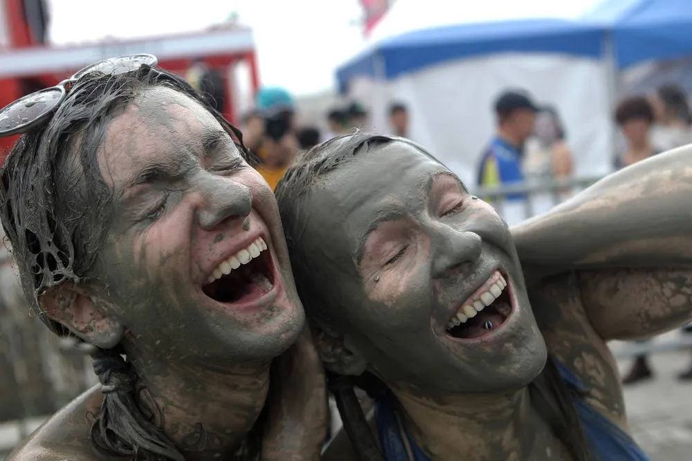 The Annual Boryeong Mud Festival in South Korea