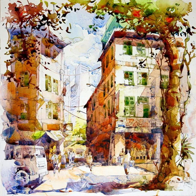 Watercolor Painting By Jack Tia Kee Woon