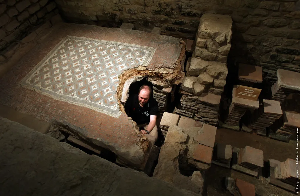 Chedworth Roman Villa Unveils Precious Mosaics