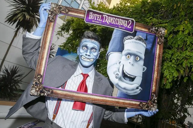 YouTube star Collins Key poses for a photo at the “Hotel Transylvania 2” Special Screening Hosted By Awesomeness TV & Fifth Harmony at Sony Pictures Studios on September 22, 2015 in Culver City, California. (Photo by Rich Polk/Getty Images for Sony Pictures Entertainment)