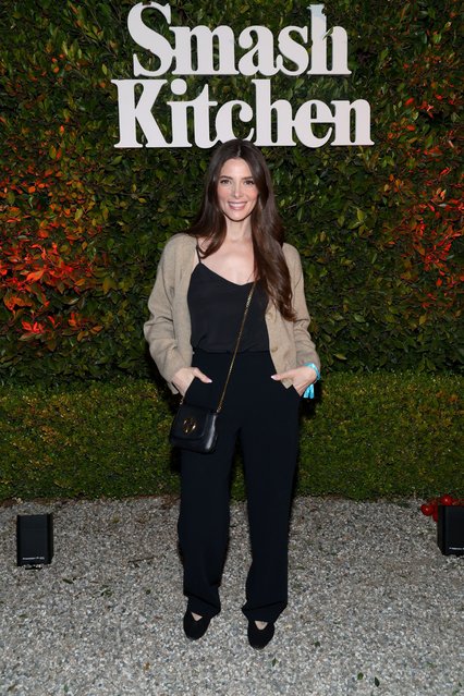 American actress Ashley Greene attends the Smash Kitchen LA Launch Event at Private Residence on April 04, 2025 in Los Angeles, California. (Photo by Phillip Faraone/Getty Images for Smash Kitchen)