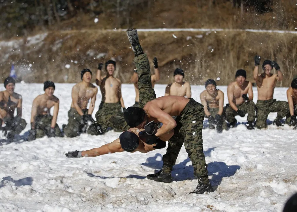 South Korea's Amry Special Warfare Command Soldiers