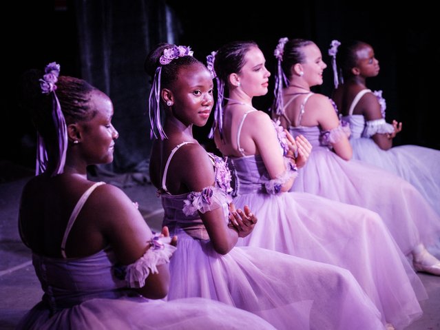 Members of Dance Centre Kenya (DCK) perform in their 10th-anniversary annual ballet production, The Nutcracker, with the DCK Orchestra at the Kenya National Theatre in Nairobi on December 6, 2025. Dance Centre Kenya (DCK) is one of East Africa's leading performing arts schools, training hundreds of students each year in ballet, contemporary, and other dance forms, and provides opportunities for talented young dancers from diverse socioeconomic backgrounds to perform in major productions like The Nutcracker. (Photo by Yasuyoshi Chiba/AFP via Getty Images)