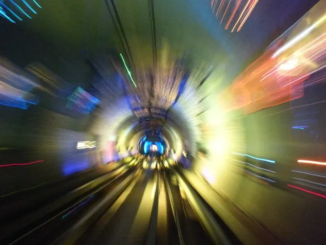 The Bund Sightseeing Tunnel In Shanghai