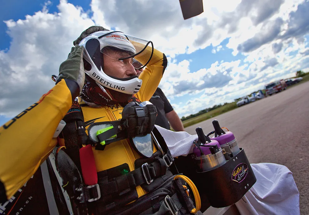 Jetman Performs at EAA AirVenture