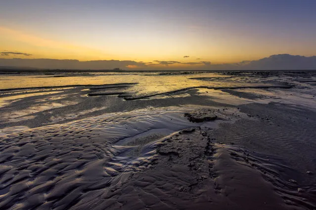 Scenic view of Bridgwater Bay nature reserve on March 31, 2015 in Somerset, England.(Photo by iVistaphotography/Barcroft Media)