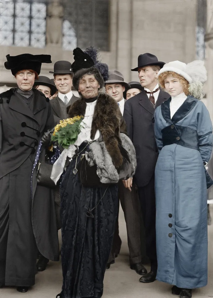 Several Historic Black and White Photos Colorized, Part 2